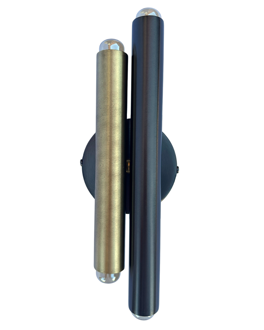 2 Lampada da Parete / Applique "Aura" – 2 Cilindri Bicolore - immagine 1