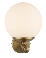Lampada da Parete / Applique "Bruco" – 1 Luce Oro Satinato - immagine 6