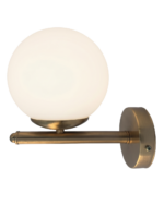 Lampada da Parete / Applique "Bruco" – 1 Luce Oro Satinato - immagine 2