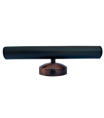 Lampada da Parete / Applique Biemissione "Aura" – Nero / Oro Satinato - immagine 2